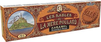 La Mére Poulard Etui Collector Sablés Caramel papír 125 g