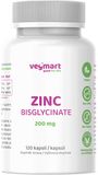Vegmart Zinek Bisglycinát 200 mg 120 kapslí