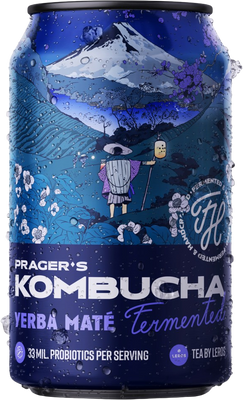 Prager's Kombucha Yerba Maté 330 ml