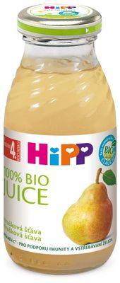 HiPP ŠŤÁVA BIO Hrušková šťáva 200 ml