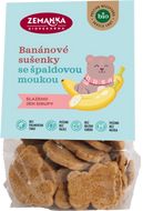 Zemanka Špaldové banánové bio sušenky 100 g
