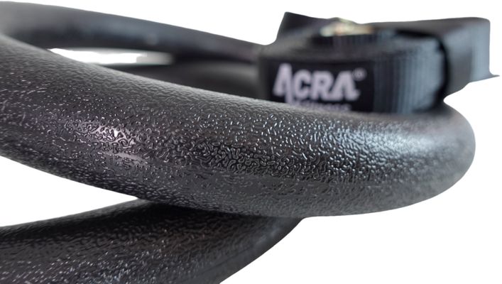 Acra Gymnastické kruhy - plastové černé 2 ks