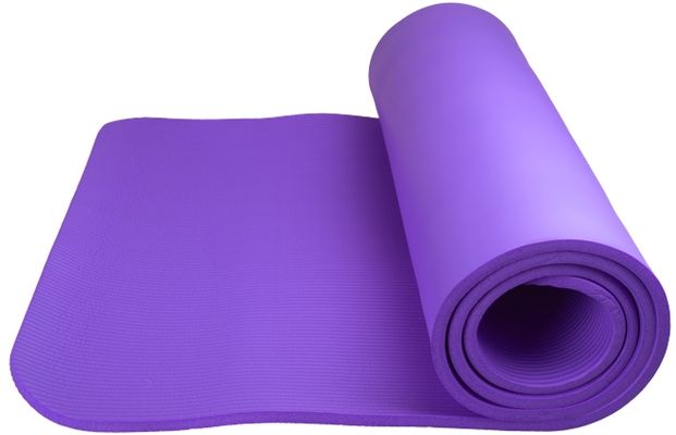 Power System Podložka na jógu FITNESS YOGA MAT PLUS černá