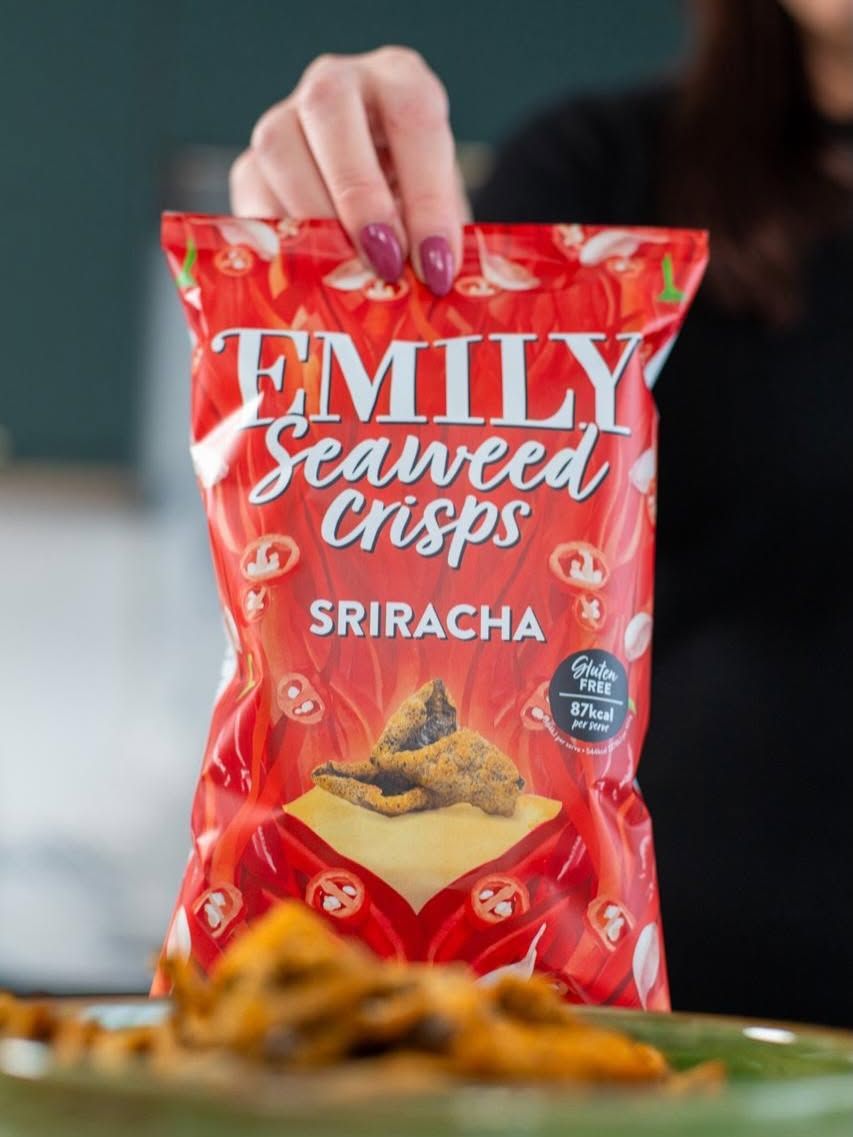 Emily Křupavé mořské řasy Sriracha 50 g