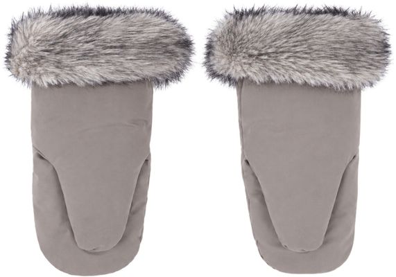 Petite&Mars Set zimní fusak Arctic 4v1 + rukavice na kočárek Fjora Mocha Mousse