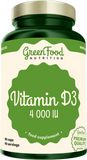 GreenFood Nutrition Vitamin D3 4000IU 90 kapslí