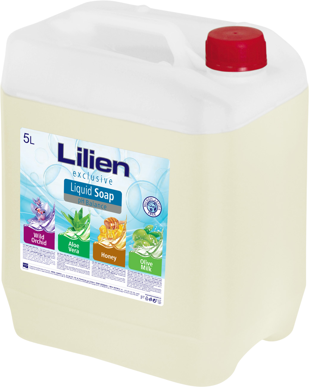 Lilien Tekuté mýdlo Oliva 5000 ml