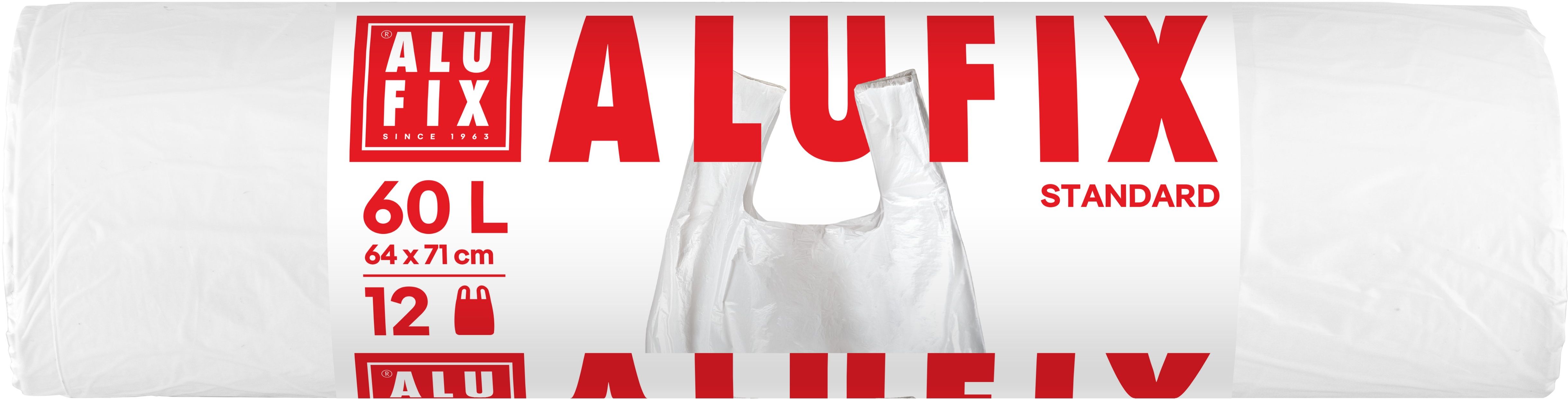 Alufix Pytle na odpadky s uchy 12 x 60 l