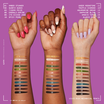 NYX Professional Makeup Vivid Rich Mechanical Liner tužka na oči 03 Tigers Prize 0.28 g