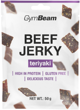 GymBeam Beef Jerky teriyaki 50 g