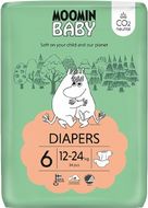 Moomin baby 6 Maxi 12–24 kg, eko pleny 34 ks