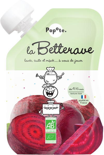 Popote kapsička BIO červená řepa 120 g
