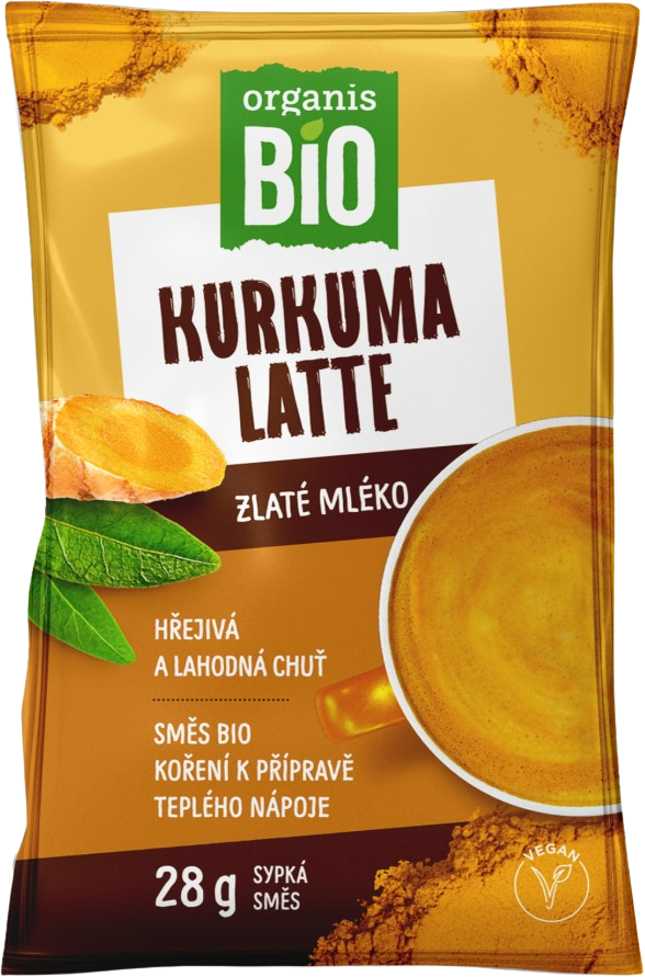 Organis Kurkuma latte BIO 28 g