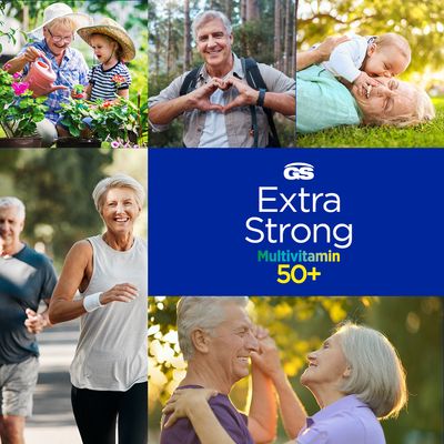 GS Extra Strong Multivitamin 50+, 100 tablet