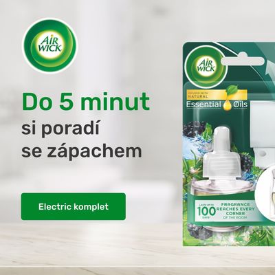Airwick Elektrický osvěžovač vzduchu s náplní Lesní potok 19 ml
