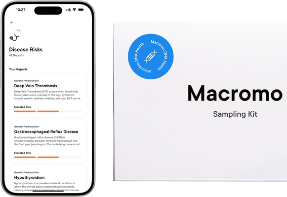 Macromo DNA Health – genetický test pro zdraví
