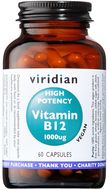 Viridian High Potency Vitamin B12 1000ug 60 kapslí