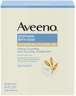 Aveeno Zklidňující ovesná koupel 8 x 42 g