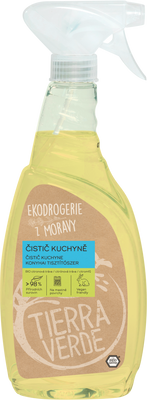 Tierra Verde Čistič kuchyně s BIO silicí citronové trávy (rozprašovač) 750 ml