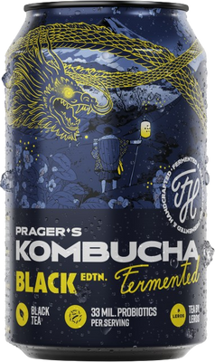 Prager's Kombucha Black Edition 330 ml