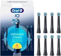 Oral-B iO Series Ultimate Clean kartáčkové hlavy, černé 8 ks