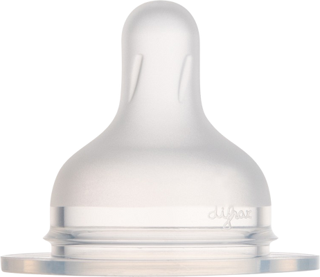 Canpol babies Savička silikonová na lahev S-Shape střední 6m+ 2 ks