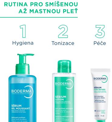 Bioderma Sébium Lotion hydratační booster pro mastnou pleť 200 ml