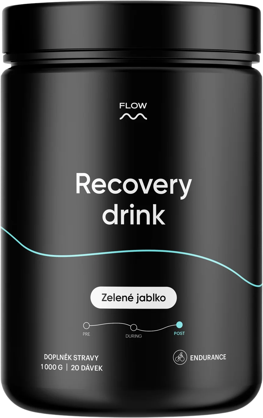 Flow Recovery drink zelené jablko 1000 g