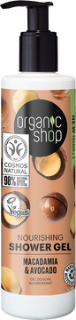 Organic Shop Vyživující sprchový gel Makadamie a avokádo 280 ml