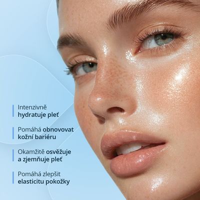 Lobey Hydratační plátýnková maska na pleť Hydra+