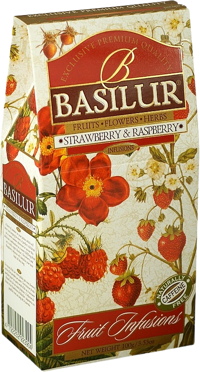Basilur Fruit Strawberry & Raspberry 100 g