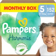 Pampers Harmonie Baby vel.5 měsíční balení 152 ks