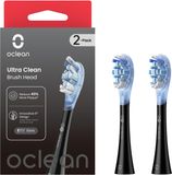 Oclean náhradní hlavice Ultra Clean, UC02 černé 2 ks