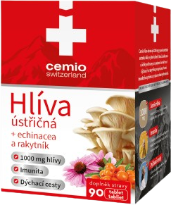 Cemio Hlíva s rakytníkem a echinaceou 90 tablet