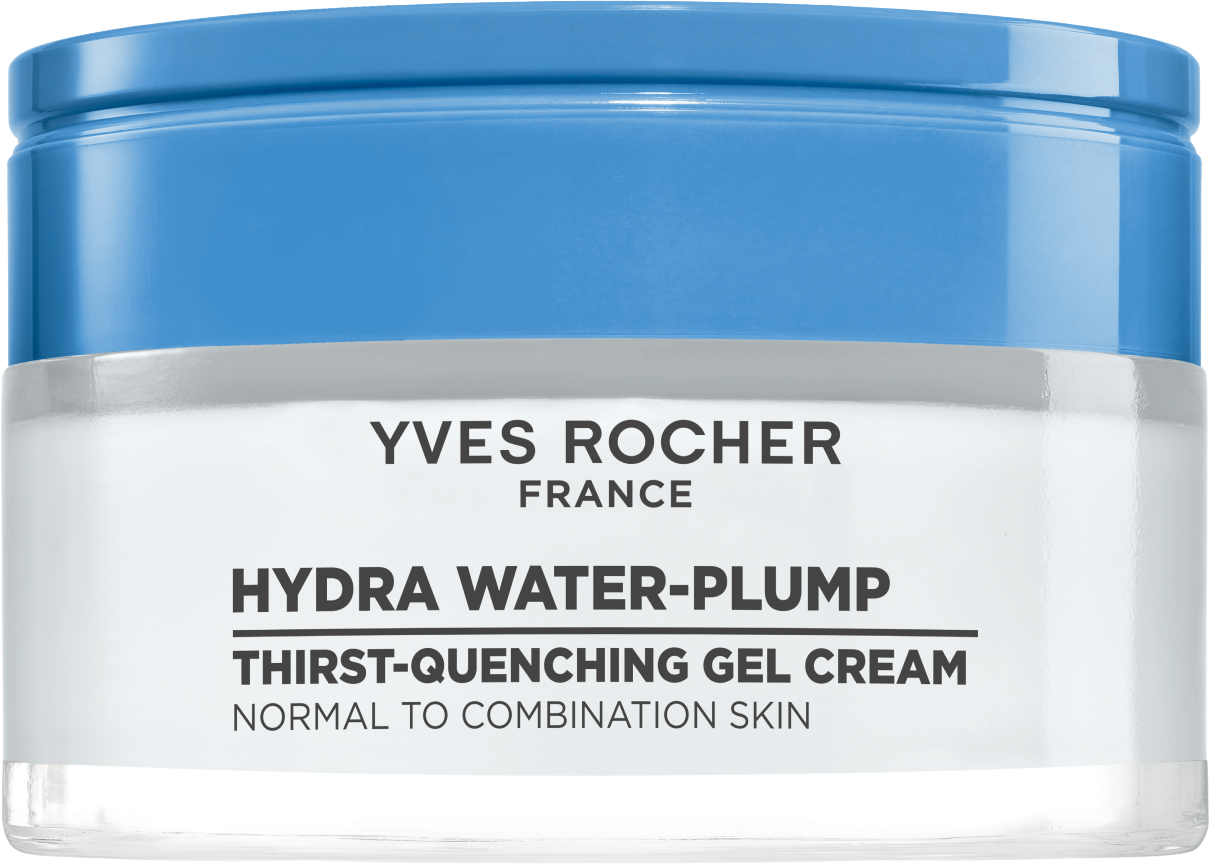Yves Rocher Hydra Water-Plump, Hydratační gelový krém pro normální až smíšenou pleť 50 ml