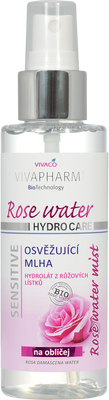 Vivaco Dárková kazeta rose water - krém na ruce 75ml + mlha na obličej 100ml