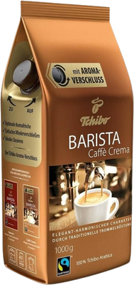 Tchibo Barista Caffe Crema zrnková káva 1 kg