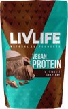 Livlife Vegan protein s příchutí čokolády 490 g