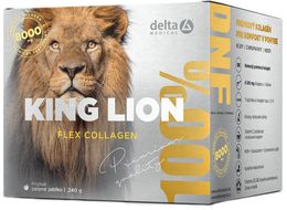 Delta KING LION flex COLLAGEN, prášek na přípravu nápoje 240 g