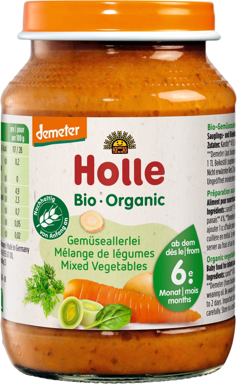 Holle Bio Zeleninová směs 190 g