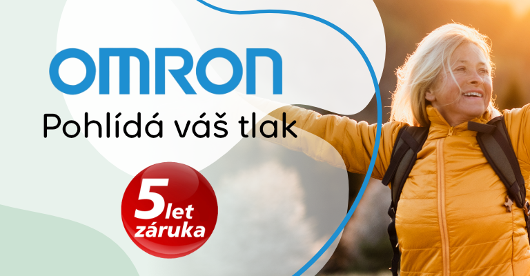 Omron M6 Digitální tonometr Comfort s AFib + zdroj 