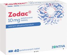 Zodac 10 mg 40 tablet