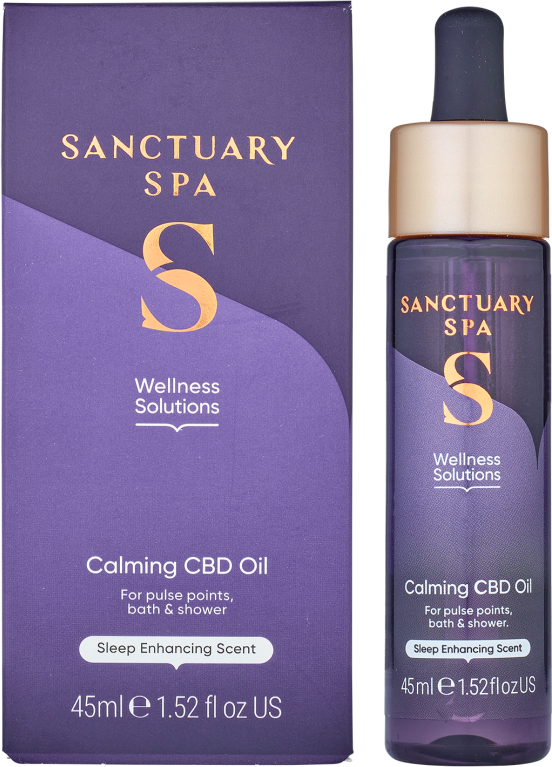 Sanctuary Spa Uklidňující CBD olej 45 ml