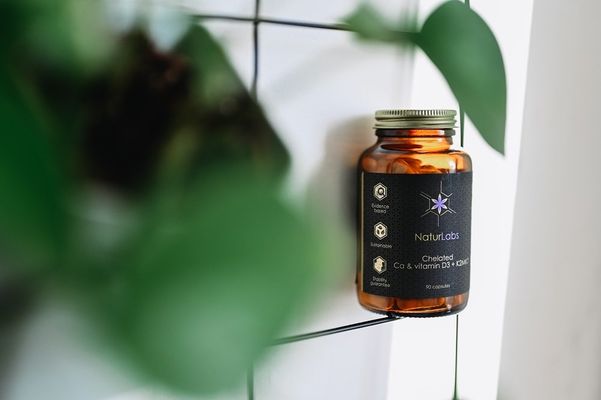 Naturlabs Vápník chelátový + D3 & K2 90 kapslí