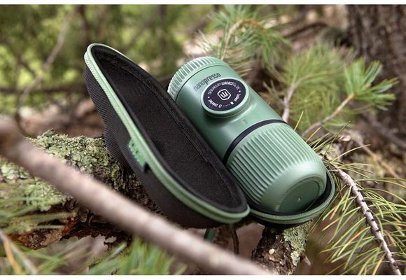 Wacaco Nanopresso Moss Green + pevný obal