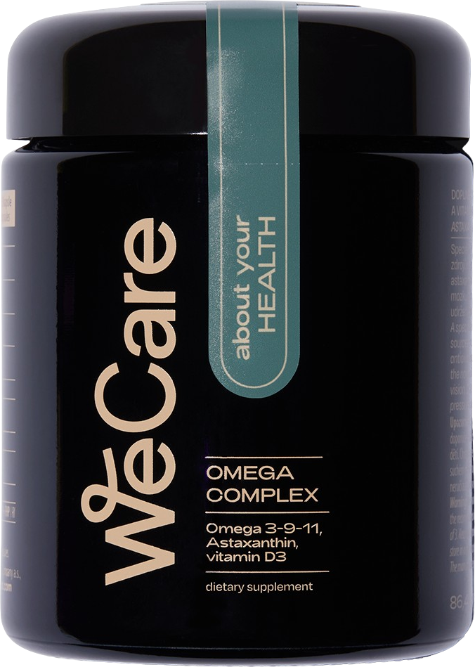 WeCare About your HEALTH Omega complex 60 kapslí