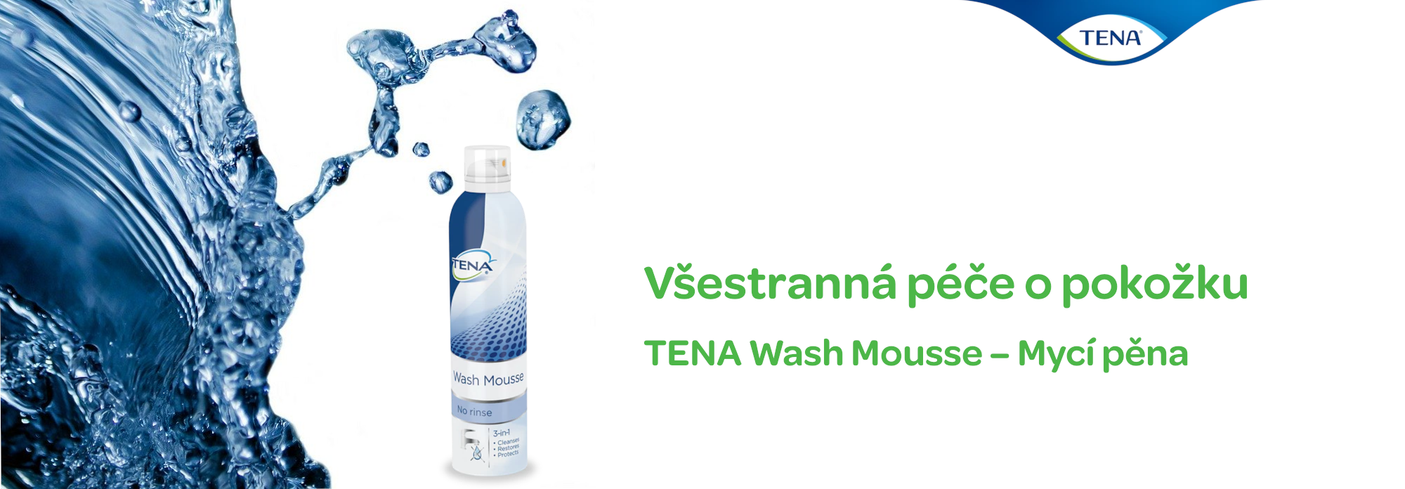 TENA Wash Mousse - Mycí pěna