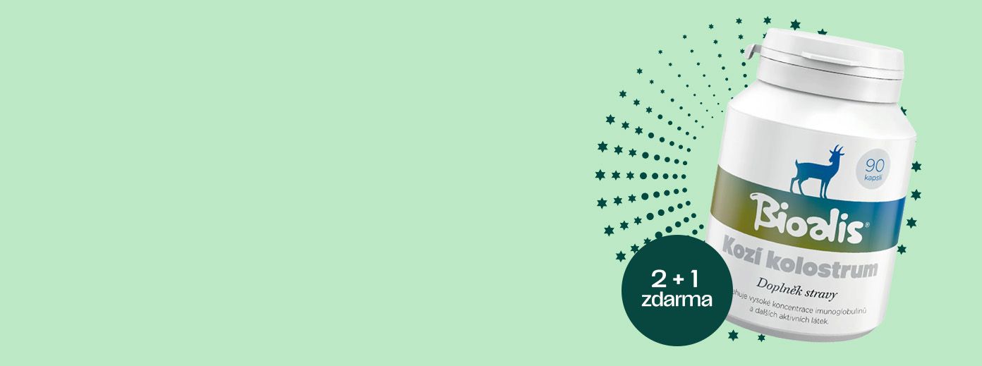 Bioalis Kozí kolostrum 90 kapslí