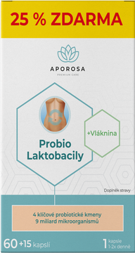 Aporosa Probio Laktobacily 75 kapslí