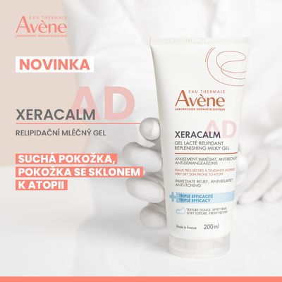 Avène XeraCalm Relipidační mléčný gel 200 ml